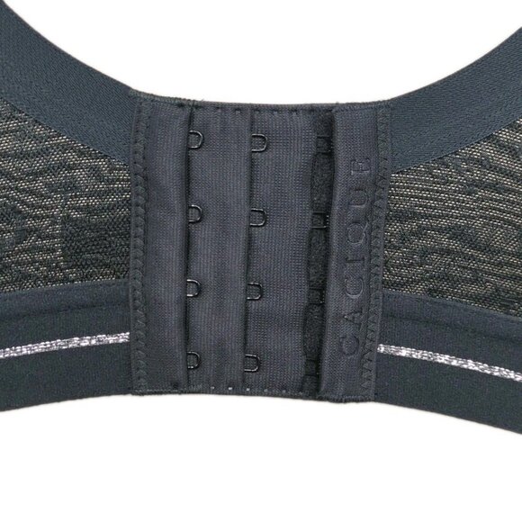 Lane Bryant Cacique Women Bra Full Coverage Lightly Lined 38F Black Lace - Picture 8 of 10